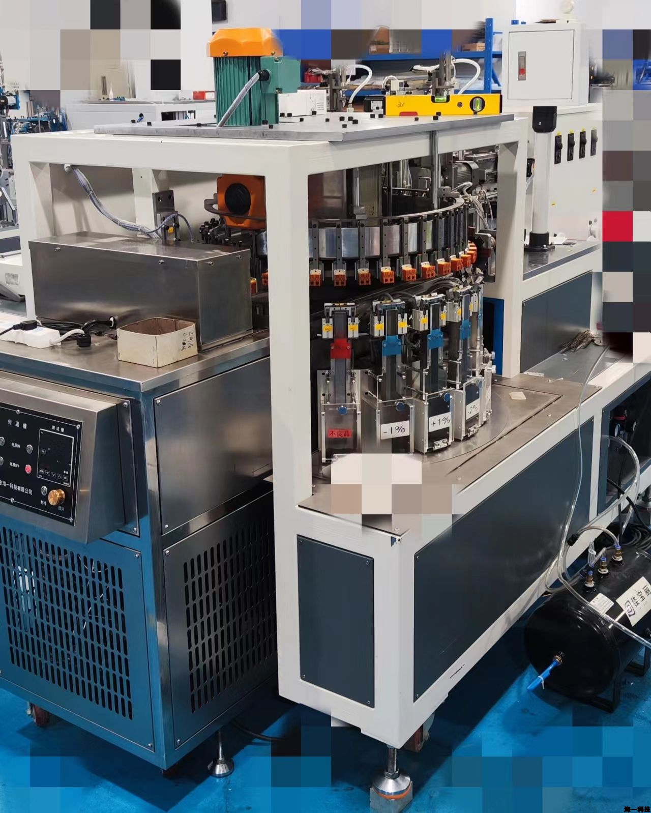 單端玻封58D全自動阻值分選測試機 單端玻封58D全自動阻值分選測試機